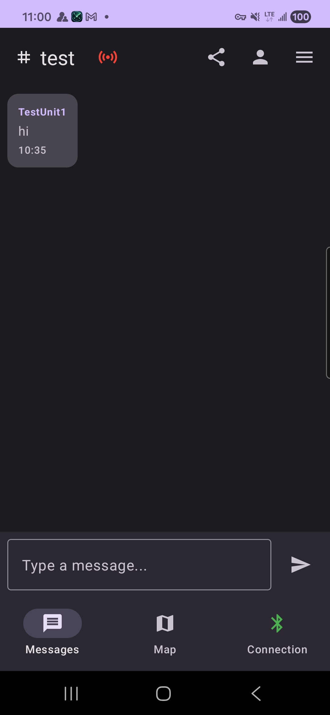 Team messaging